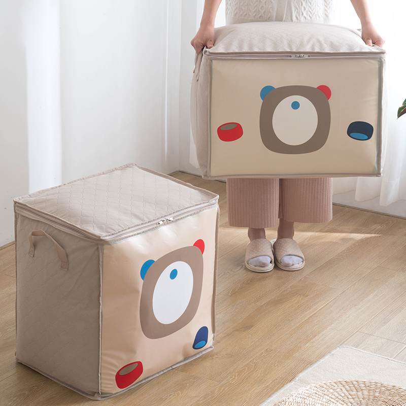 速发衣量收纳巨整理袋袋无霸大容服学生衣物被子搬家打包袋防潮棉