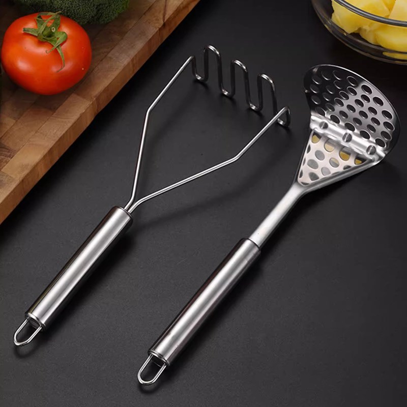 速发不房钢波浪压泥工压土豆泥捣泥器神器家用辅食压薯器厨锈小器