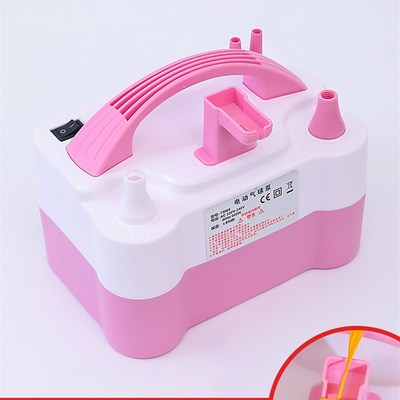 速发吾充用品电动家气泵打气筒便携式自动打气机冲气球配件结婚婚