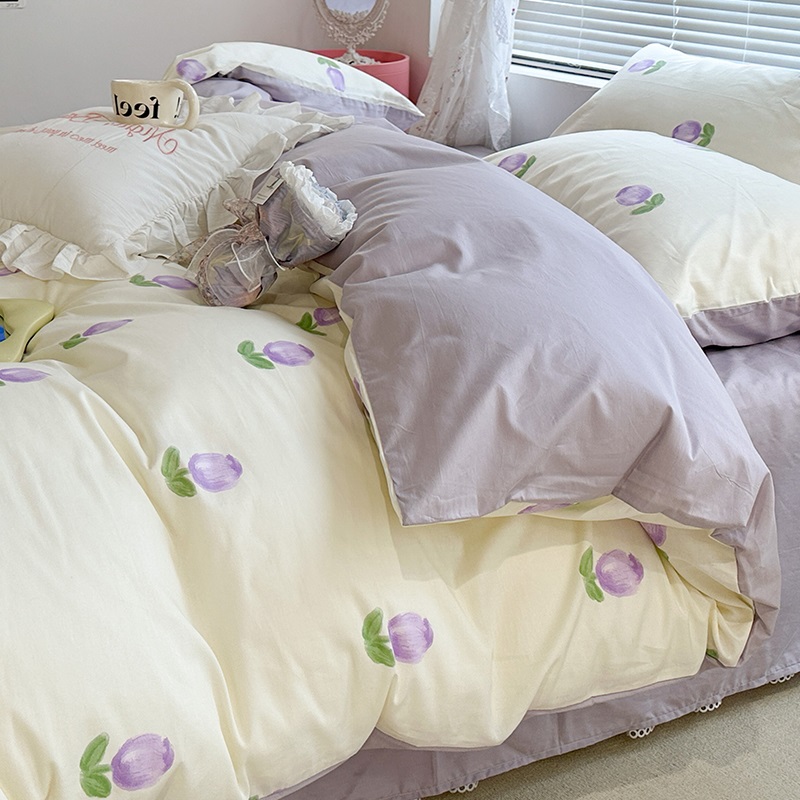 速发风纯棉单件0棉2002x0被罩两件单人15全x200宿舍被单