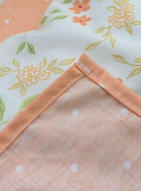 绿色花枝100%全棉斜纹单件床单单人学生被单床笠床上用品防滑