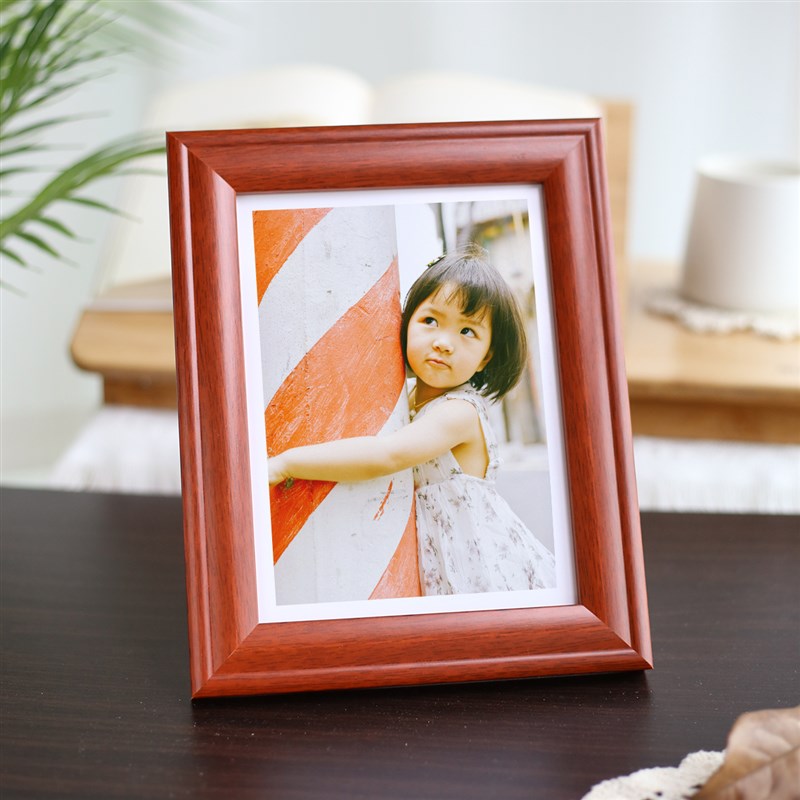 实木相框复古相框摆台美式画框6洗照片8寸定做成摆件挂墙尺寸定制
