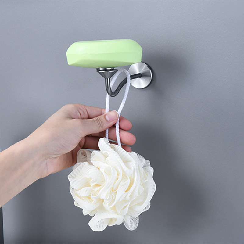 磁吸式肥皂盒架子创意沥水卫生间放肥皂盒壁挂式香皂置物架免打孔