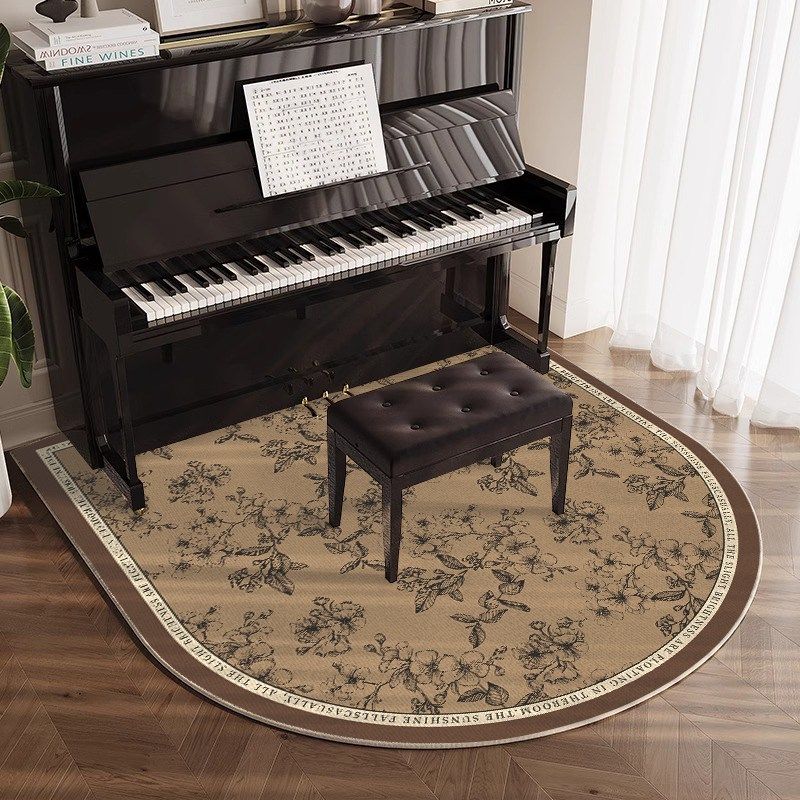 立式钢琴专用地毯架子鼓隔音消音减震地垫加厚钢琴凳垫子降噪脚垫,居家布艺,地毯,淘宝优惠券,粉丝福利购,淘宝优惠卷