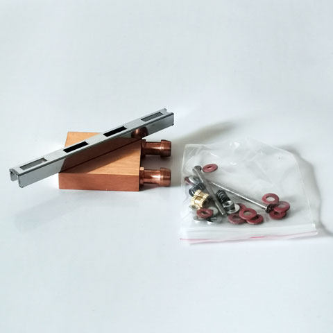 纯铝/紫铜水冷头40*40水冷板30*30电脑CPU显卡半导体制冷片散热器