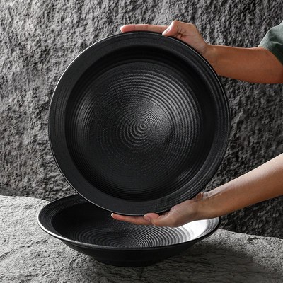 祥源美密胺餐具大碗商用仿瓷饭店小龙虾专用碗麻辣香锅水煮鱼汤碗