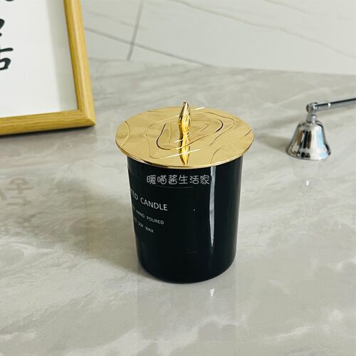 内嵌式香薰蜡烛二合一蜡烛防尘盖聪明盖 聚热防挂壁通用 电镀盖子