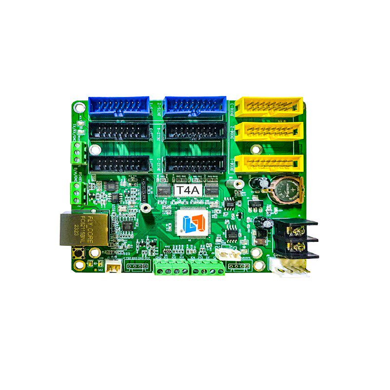 灵信T4A广域网串口IO信号电平信号干接点信号切换LED显示屏控制卡