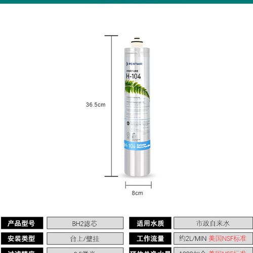 爱惠浦净水器全系列主滤芯H104MC2EF900P DBH2 PBS400I20002 4FC-