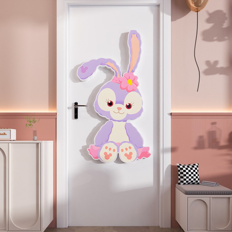 海绵宝宝墙贴f纸壁画儿童房间布置卡通卧室床头墙面装饰幼儿园环