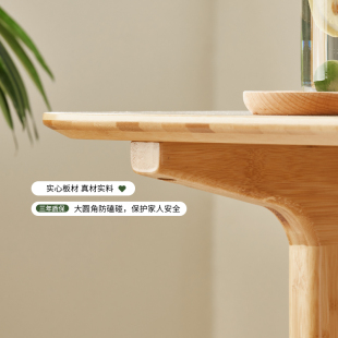 茶几客厅家用小户型现代简约茶桌双层可吃饭日式 原木60c.m高小茶