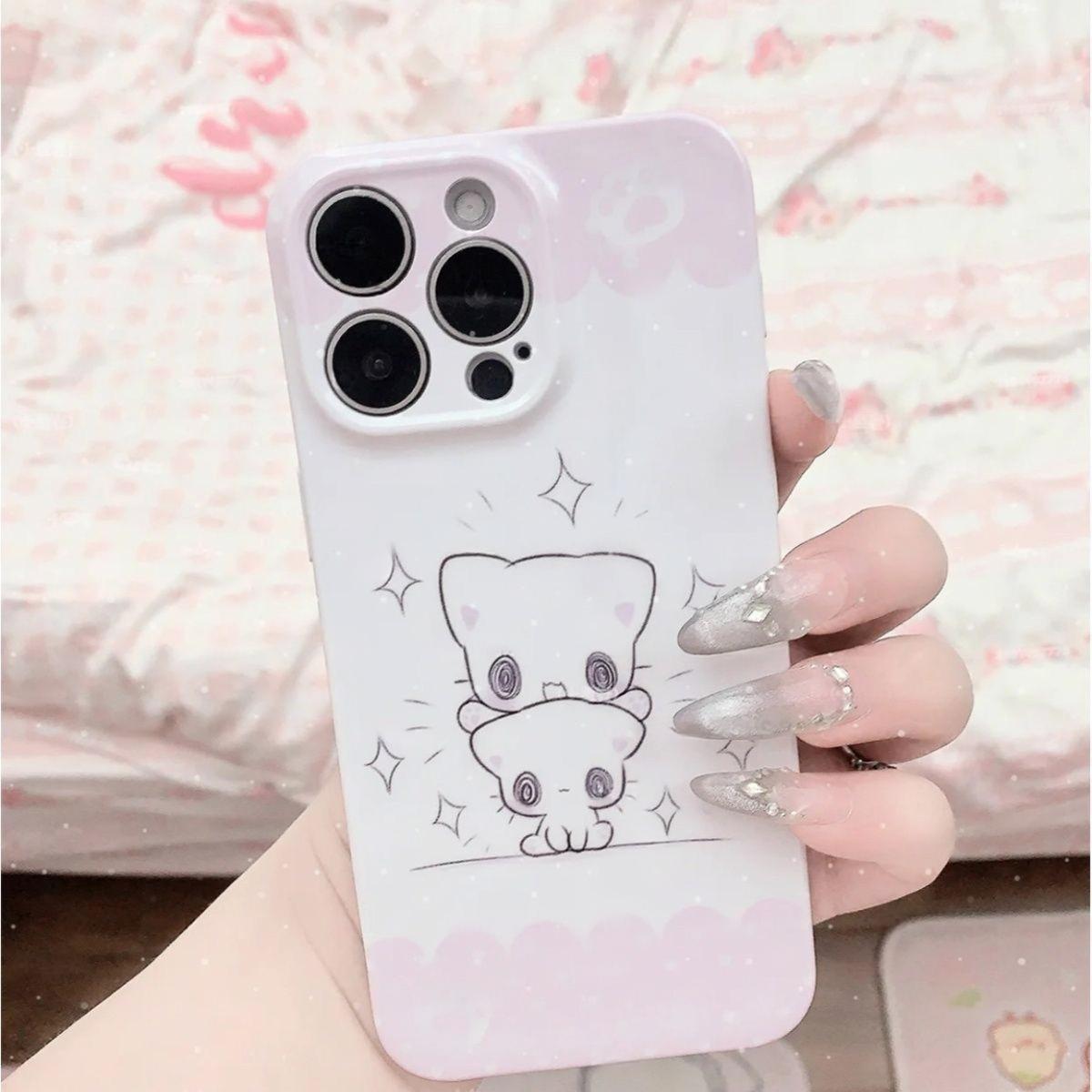 柯柯叠叠猫适用苹果16pro