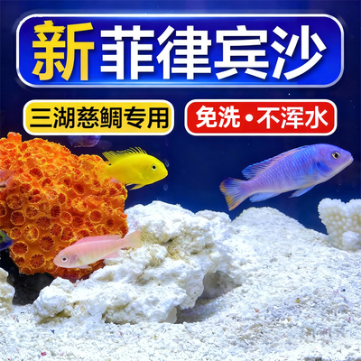 三湖慈鲷专用造景砂新菲律宾沙