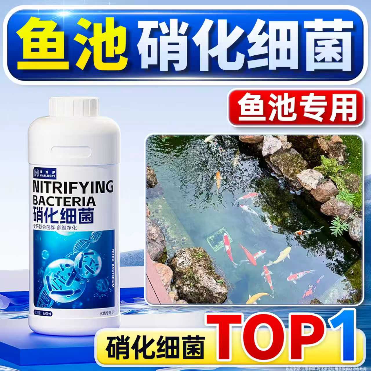海洛伊硝化细菌净水培菌改善水质