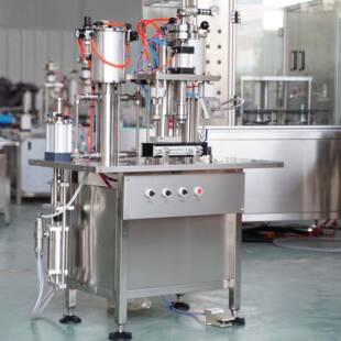 专一包装黏合剂气雾剂灌装机喷雾灌装机设备铝罐气雾剂灌装机