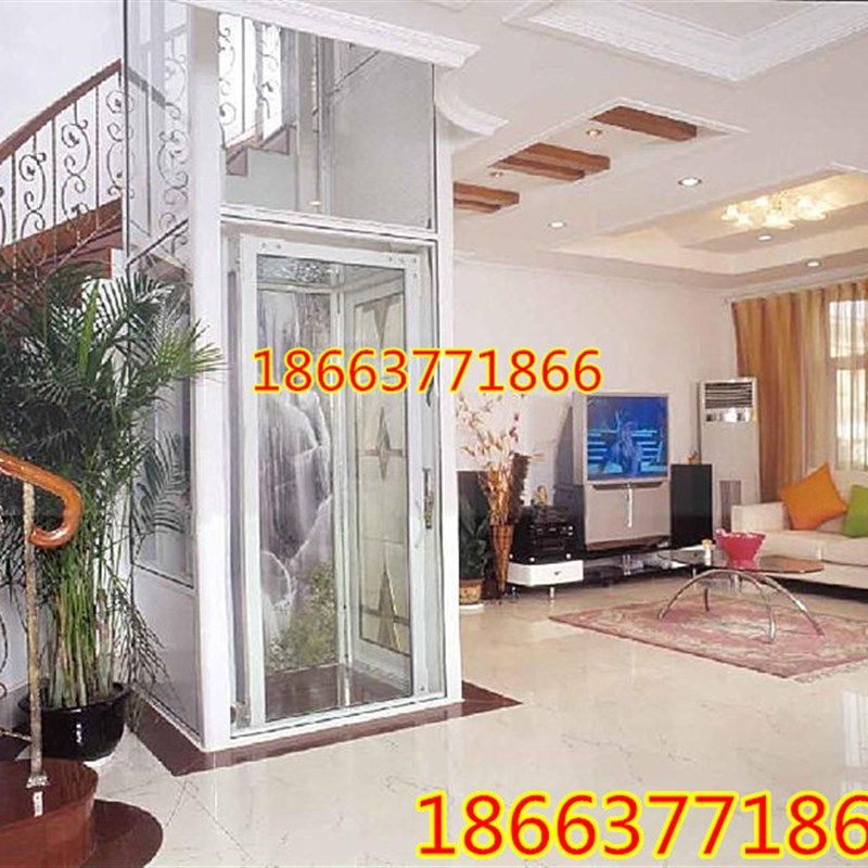 速发家用电梯室内外楼易二机层别墅阁简复式轮椅升降平台小型传菜