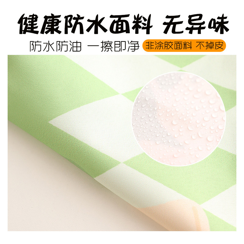 速发可爱小孩围裙防水防油厨房围腰画画衣儿童男孩学校孩LOGO
