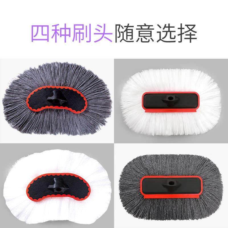 洗车拖把头专用刷车刷子棉线洗车刷备用刷头杆子配件单卖刷头墩布