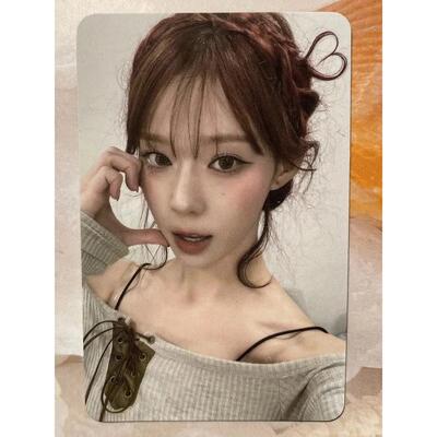 aespa吒sm签售特典卡冬卡mini4金冬天小卡drama卡脸颊比心 大链接