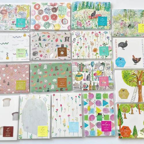 现货日本paper message便签PPM街的花花瓶小猫图鉴手帐素材
