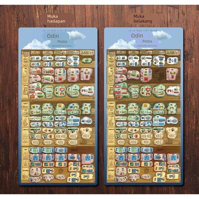 【安妮桌游】奥丁的盛宴  公共牌垫 A Feast for Odin playmat