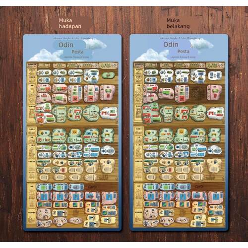 【安妮桌游】奥丁的盛宴  公共牌垫 A Feast for Odin playmat