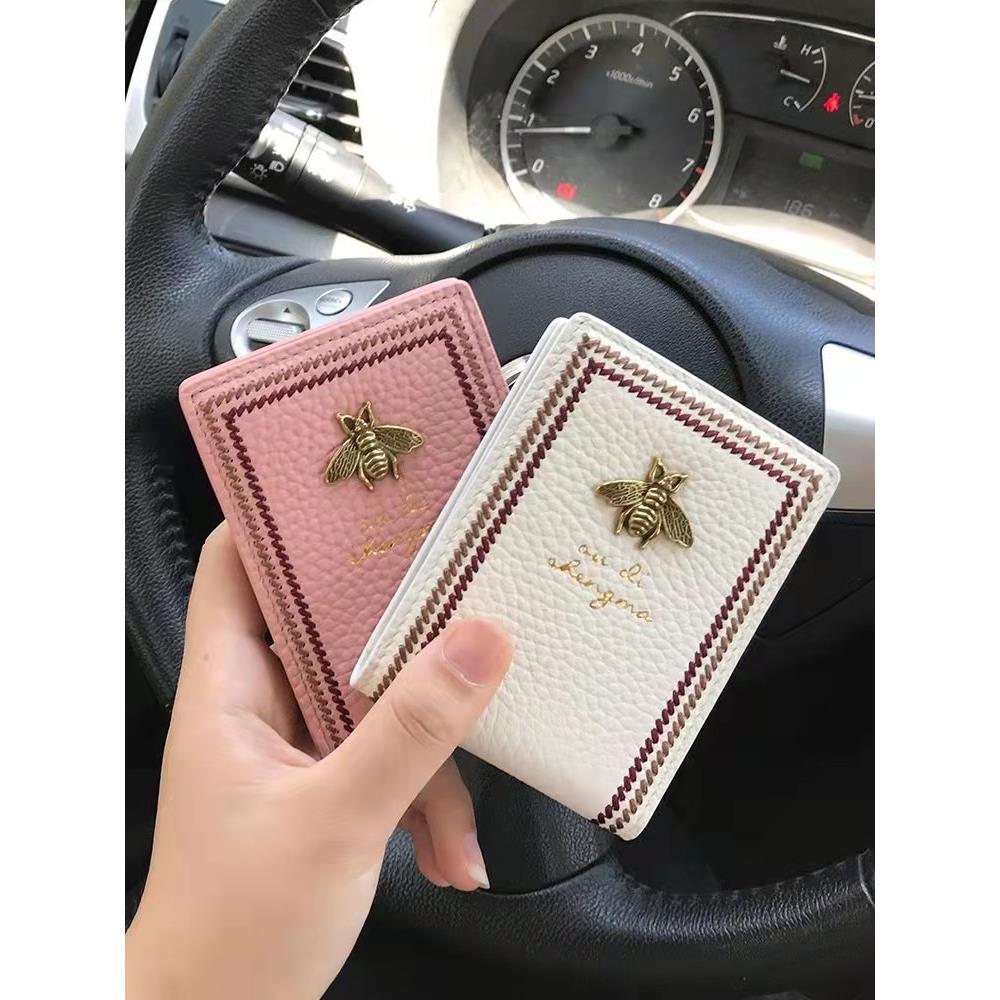 机动车驾驶证皮套女驾照本保护行驶2024新款个性时尚网红证件高级