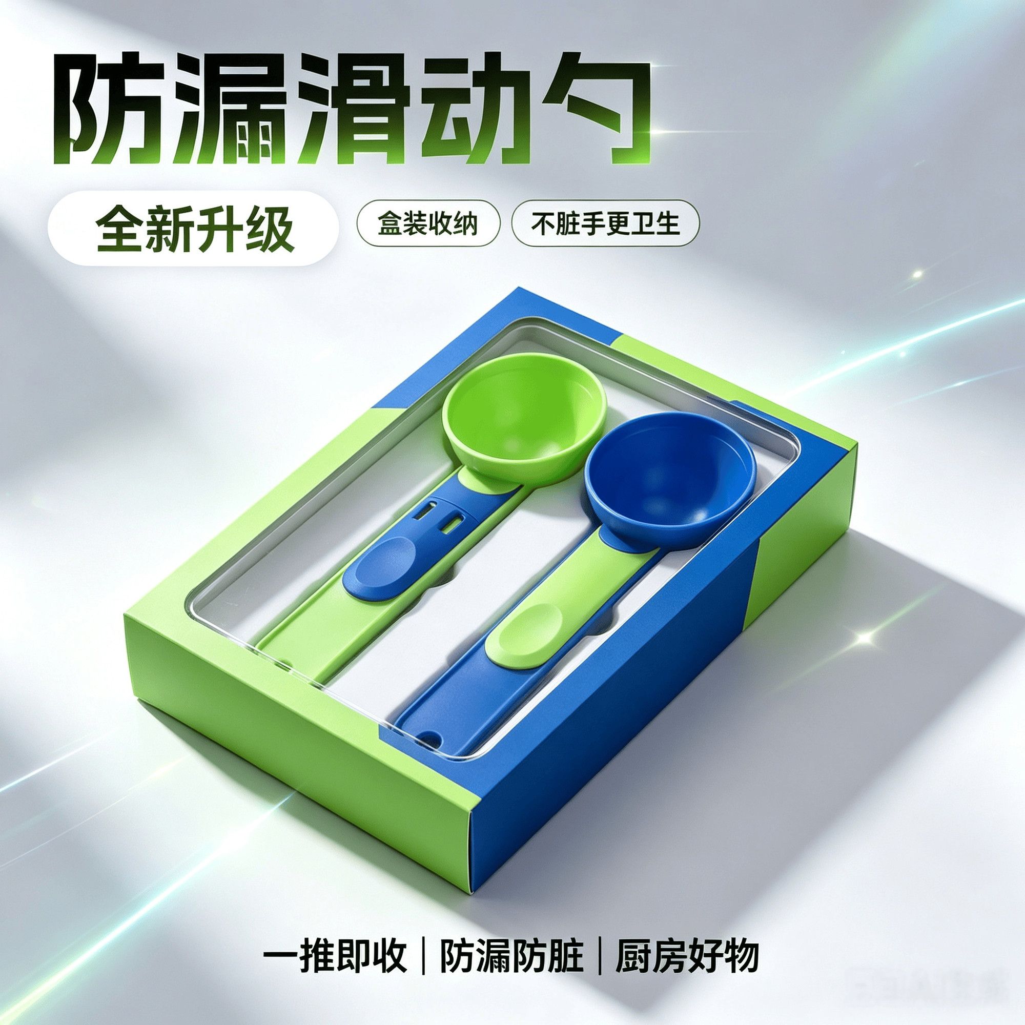 多功能防漏咖啡蛋白粉量勺图片