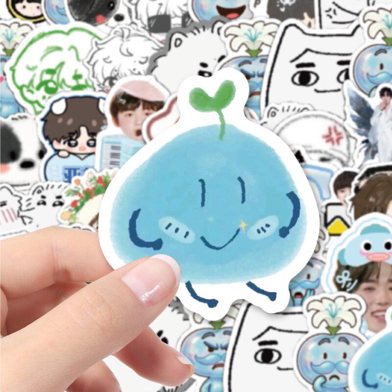 宋亚轩周边贴纸可爱卡通小元素时代少年团打包素材封口贴手机壳手账装