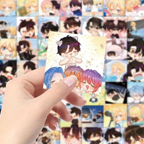 陶创创贴纸人鱼陷落Q版表情包