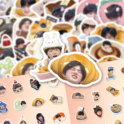 宋亚轩大头表情贴纸高颜值封口贴