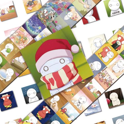 陶创创贴纸小木乃伊来我家贴纸