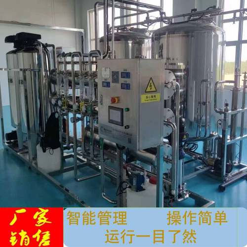 二级反渗透+EDI超纯水设备净化间制水机医药纯化水设备医院纯水机