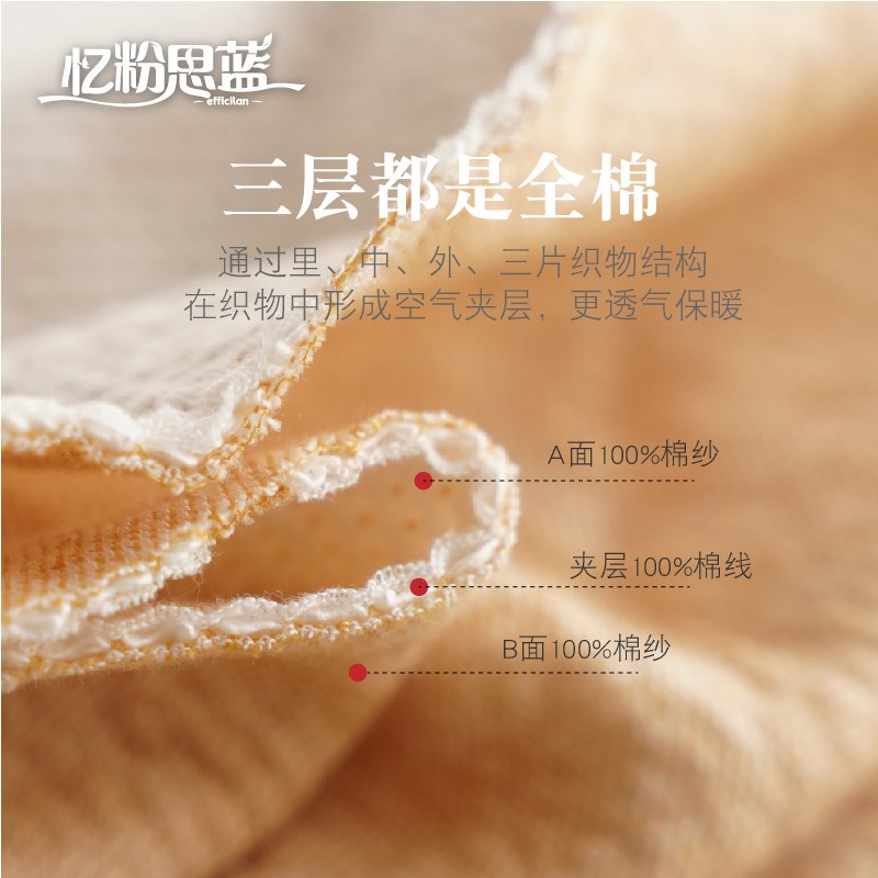 婴儿床笠A类纯棉针织棉夹棉加厚儿童床单盖毯秋冬宝宝新生儿定制