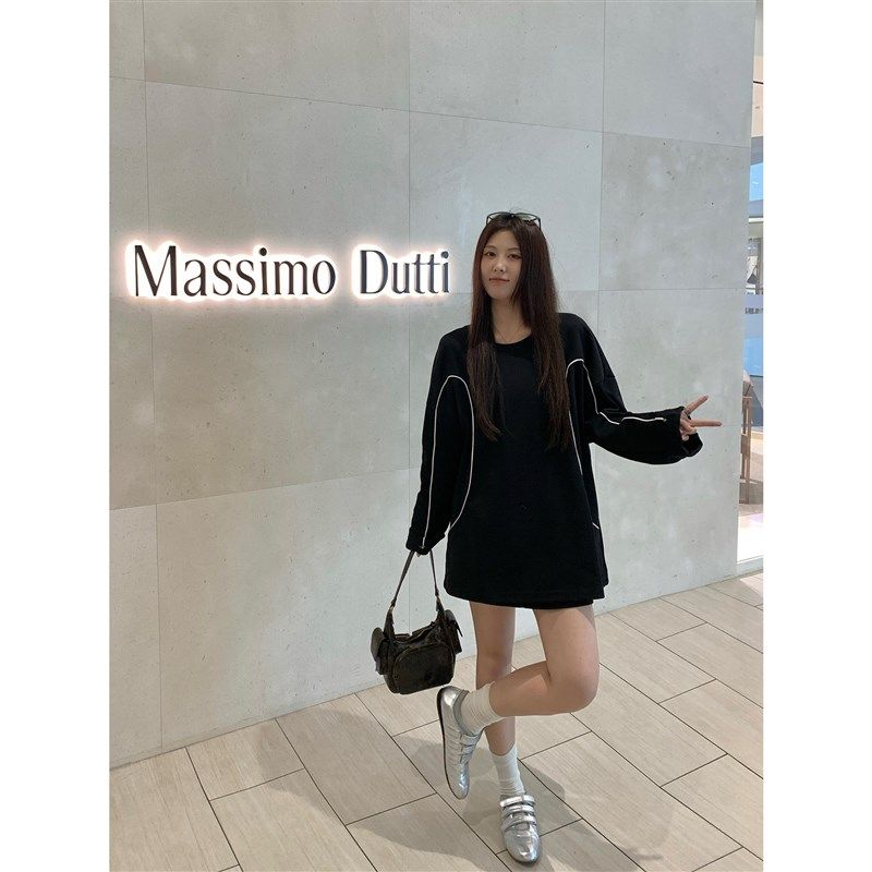 NAZ那子大码秋季撞色宽松休闲卫衣胖mm时尚百搭显瘦短裤气质套装,女装/女士精品,大码套装,淘宝优惠券,粉丝福利购,淘宝优惠卷