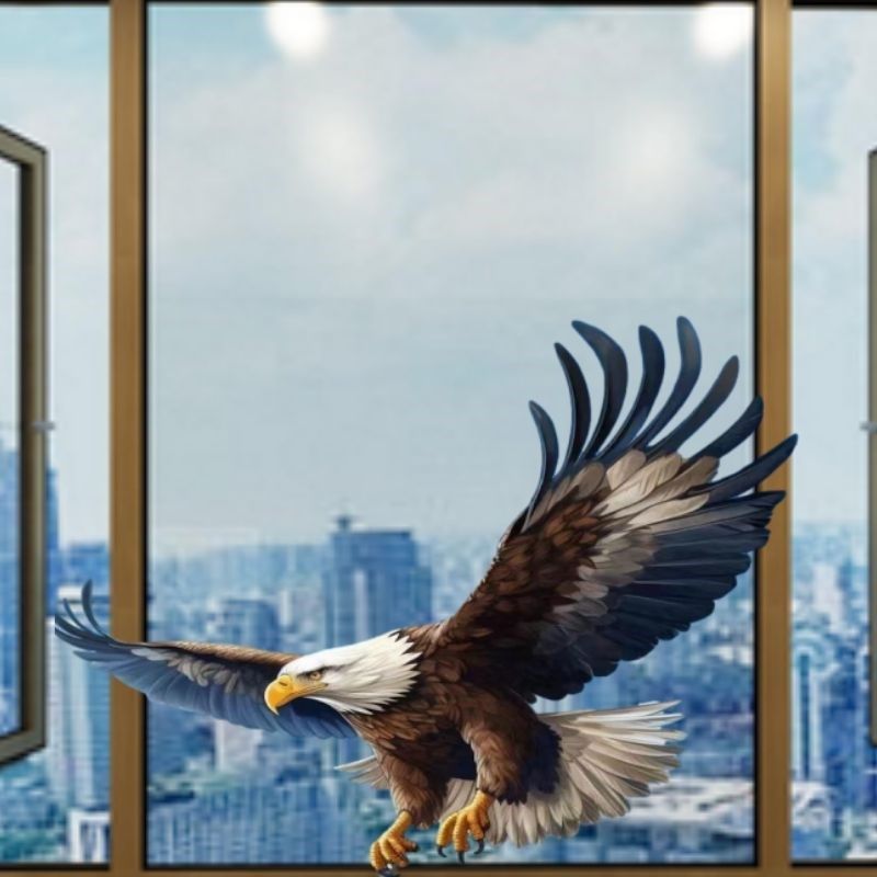 鹰击长空贴纸雄鹰展翅墙贴客厅玄关装饰画墙壁划痕防水贴纸自粘贴,家居饰品,软装墙贴,淘宝优惠券,粉丝福利购,淘宝优惠卷
