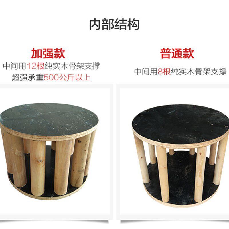 加强款卡通皮墩子沙发矮蹾换鞋登搁脚櫈小屁蹲茶几椅家用圆皮凳子