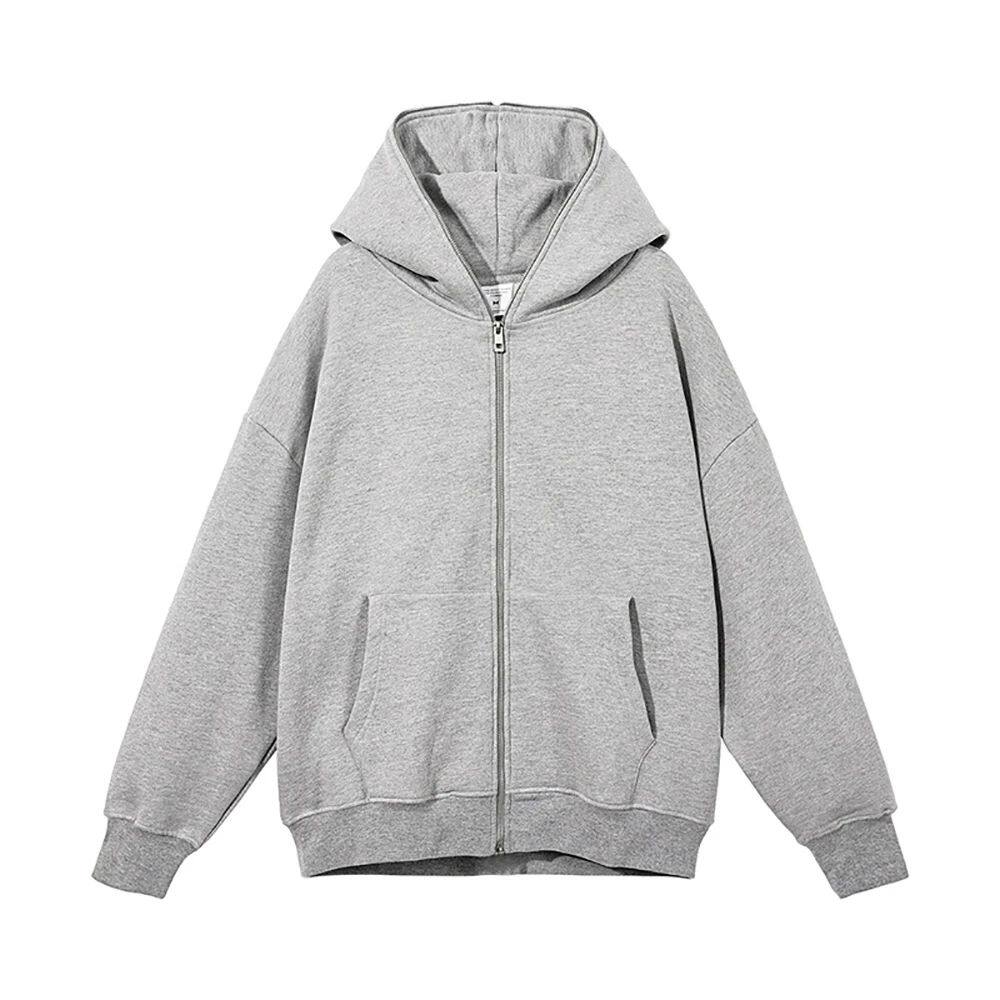 Harajuku Zip Up Hoodie Y2K Retro Tokyo Streetwear Style - Taobao product photo 2