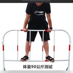 速发加厚铁马围栏市政道路设示临护栏工程移动防时隔离栏交通警施