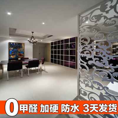 速发新品干湿分离玄关隔断高密度镂空雕花板镂空吊顶过道隔断屏风