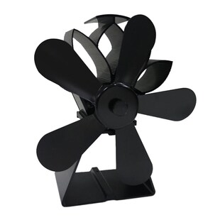 Burning Log Fan Transfer Efficient Heat Silent 极速Fireplace