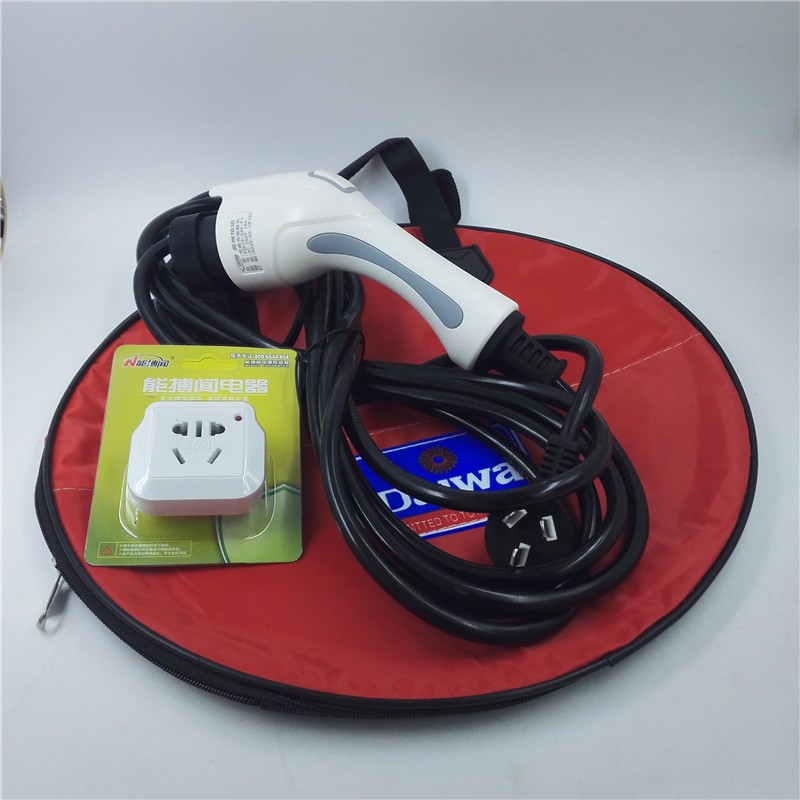 2022新能源电动汽车奇瑞eq小蚂蚁300家用可携式3.3KW快速充电线免