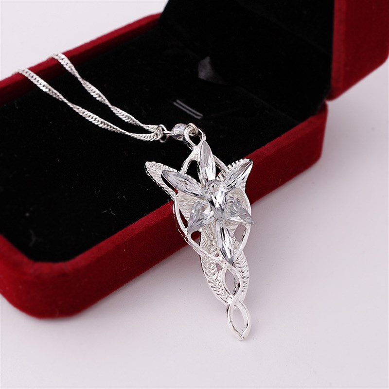 Fashion The Lord Necklace of Arwen Evenstar Pendent Movie Je