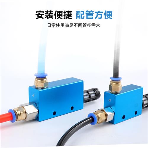 气动真空发生器EV/CV-10/152025HSCK大吸力流量TPM负压产生带开关