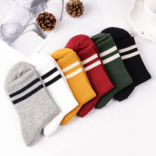 Jap Women Bars Two The Version Korean Woman Socks Spring