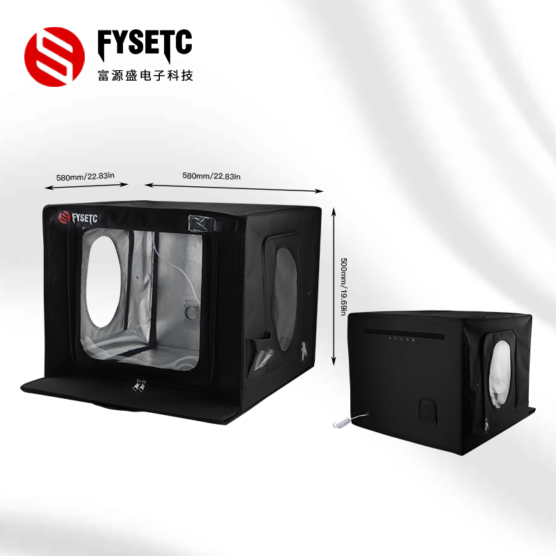 3D打印机保温箱恒温罩3D打印机模型防尘罩阻燃隔绝异味打abs神器