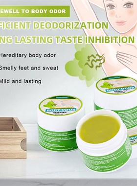 2pcs Body Odor Underarm Sweat Deodor Perfume For Man Woman