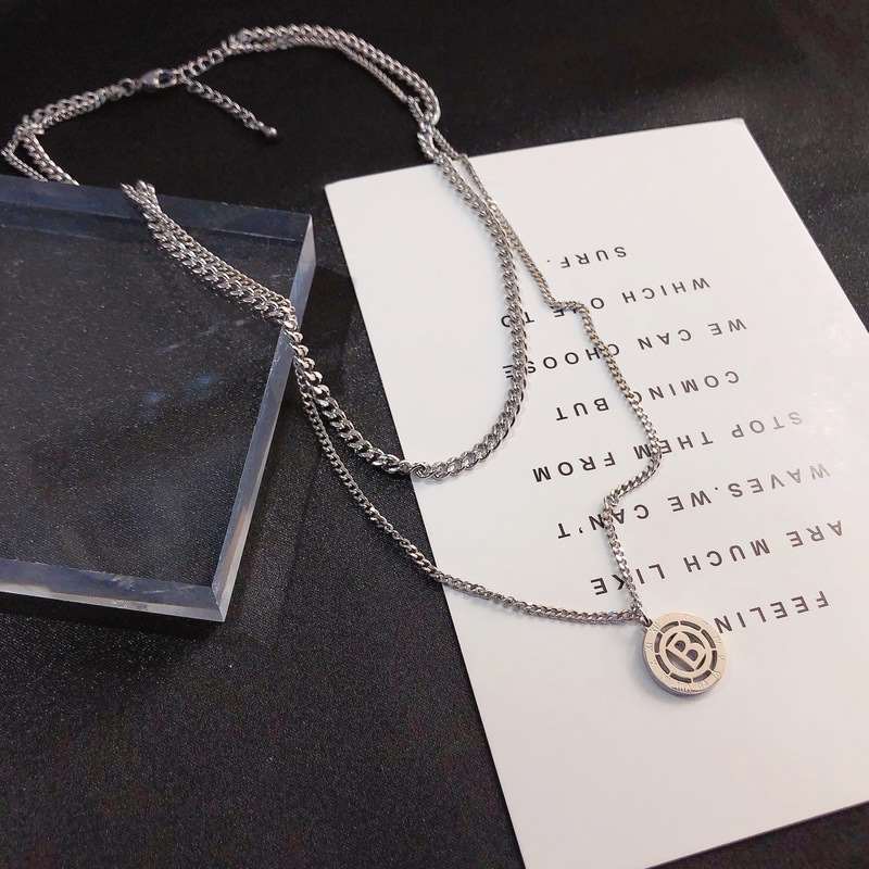 XL68-3 simple fashion tend wild new earth cool Roman B lette