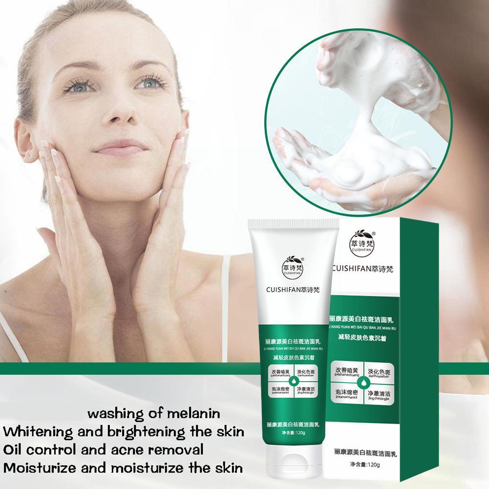 Cuishifan Whitening And Freckle Facial Cleanser Face Wash Da