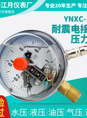 速发Y6C-100耐震磁助式电接点压力表.1XMPa水压负压真空表开关控